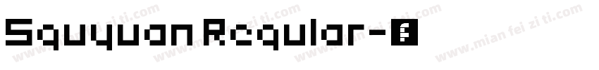 Sguyuan Regular字体转换